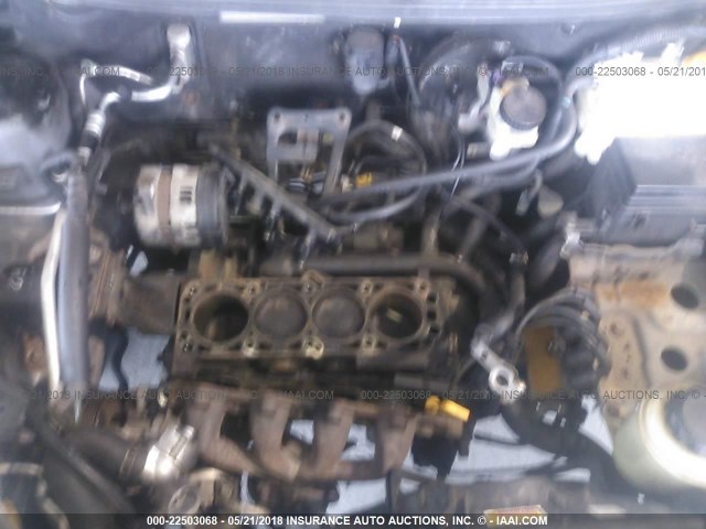 KL1TD56667B064656 - 2007 CHEVROLET AVEO LS GRAY photo 6