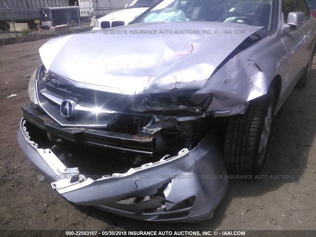 19UUA56633A022890 - 2003 ACURA 3.2TL SILVER photo 6