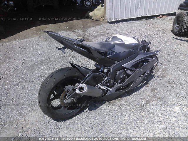 JYARJ16E7GA035390 - 2016 YAMAHA YZFR6 GRAY photo 4