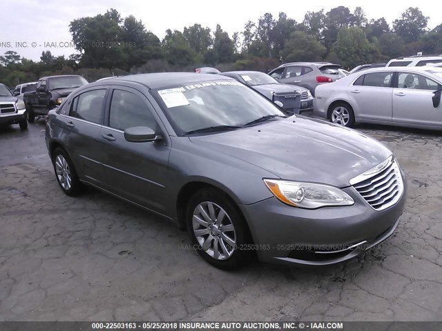 1C3BC1FG9BN593068 - 2011 CHRYSLER 200 TOURING GRAY photo 1