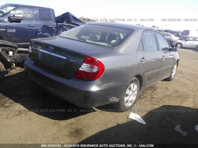 4T1BE32K13U746766 - 2003 TOYOTA CAMRY LE/XLE/SE 灰色 照片 4