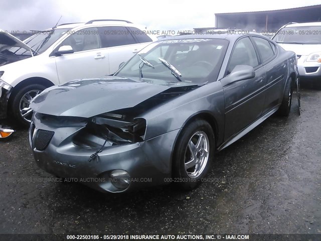 2G2WS522441221616 - 2004 PONTIAC GRAND PRIX GT2 GRAY photo 2