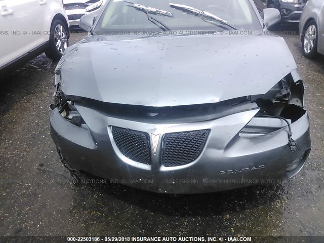 2G2WS522441221616 - 2004 PONTIAC GRAND PRIX GT2 GRAY photo 6