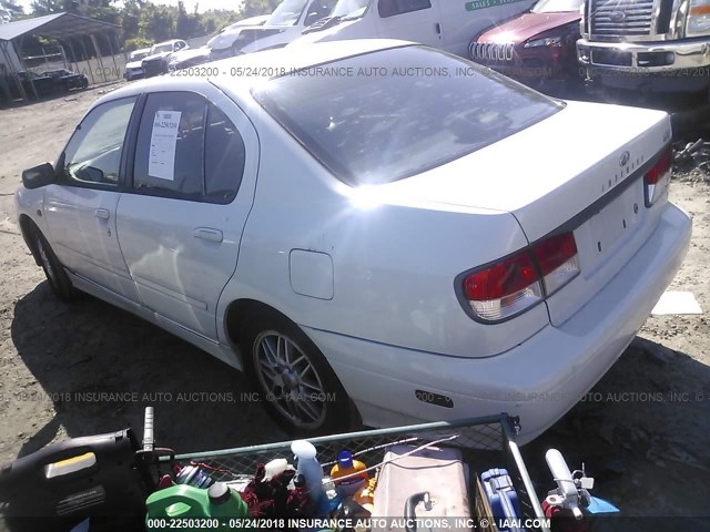 JNKCP11A4XT020961 - 1999 INFINITI G20 WHITE photo 3