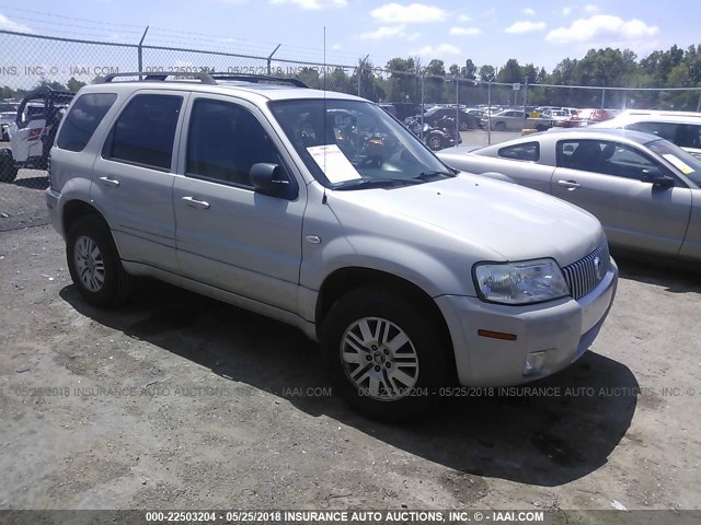 4M2YU81107KJ19494 - 2007 MERCURY MARINER LUXURY WHITE photo 1