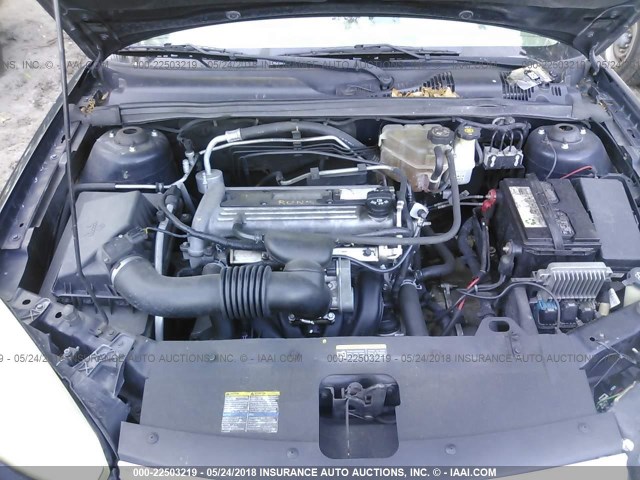 1G1ZS51F86F247556 - 2006 CHEVROLET MALIBU LS მუქი ლურჯი ფოტო 10