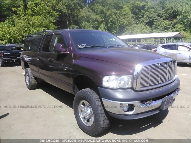3D7KS28CX5G848831 - 2005 DODGE RAM 2500 ST/SLT 栗色 照片 1