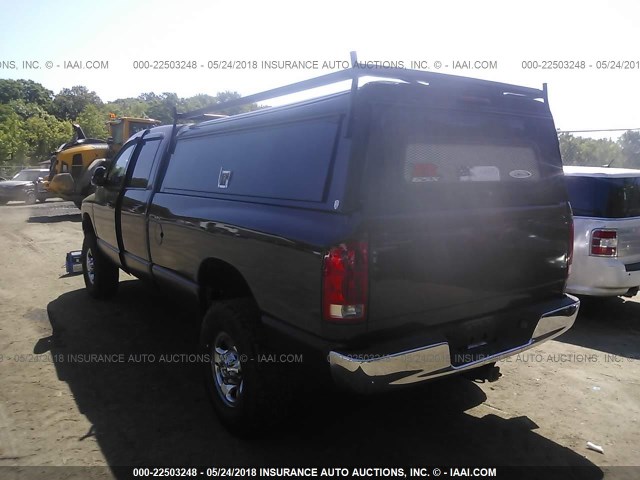 3D7KS28CX5G848831 - 2005 DODGE RAM 2500 ST/SLT 栗色 照片 3