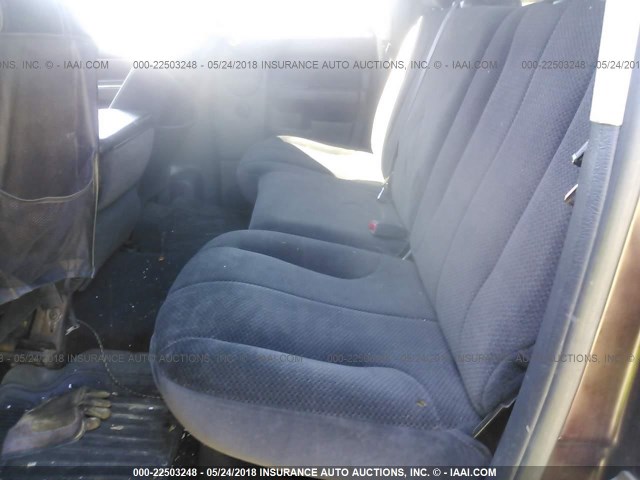 3D7KS28CX5G848831 - 2005 DODGE RAM 2500 ST/SLT 栗色 照片 8