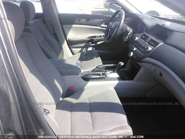 1HGCP2F44BA140095 - 2011 HONDA ACCORD LXP GRAY photo 5