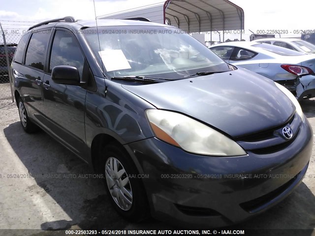 5TDZK23C47S001551 - 2007 TOYOTA SIENNA CE/LE GRAY photo 1