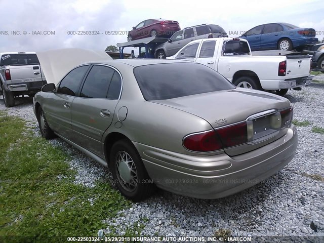 1G4HP52K73U281734 - 2003 BUICK LESABRE CUSTOM GOLD photo 3