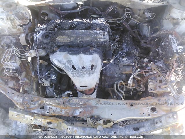 4T1BE46K87U574029 - 2007 TOYOTA CAMRY NEW GENERAT CE/LE/XLE/SE WHITE photo 10