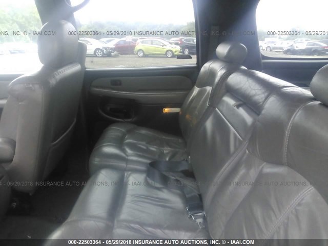 1GNFK16Z72J118129 - 2002 CHEVROLET SUBURBAN K1500 GRAY photo 8