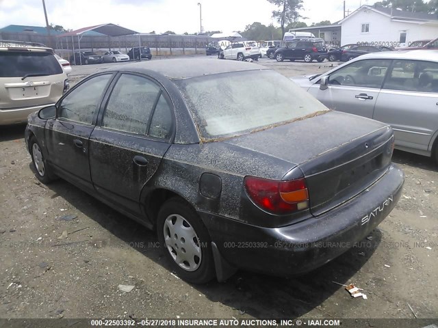 1G8ZH52812Z309890 - 2002 SATURN SL1 GRAY photo 3