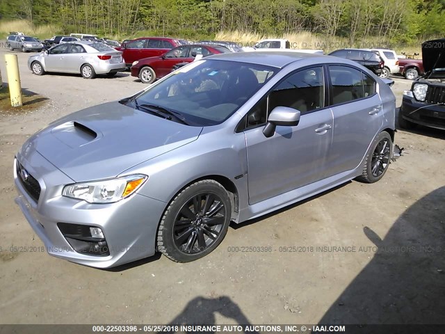 JF1VA1B66H9806884 - 2017 SUBARU WRX SILVER photo 2