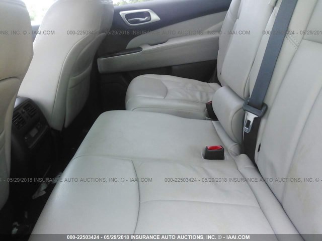 5N1AR2MN2GC665899 - 2016 NISSAN PATHFINDER S/SV/SL/PLATINUM 黑色 照片 8