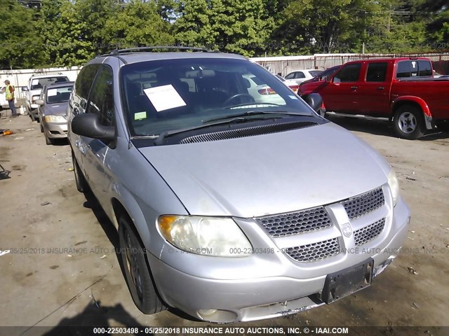 2B8GP44R31R131646 - 2001 DODGE GRAND CARAVAN SPORT GRAY photo 1