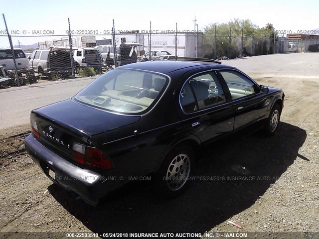 JN1CA21DXTM409856 - 1996 NISSAN MAXIMA GLE/GXE/SE BLACK photo 4