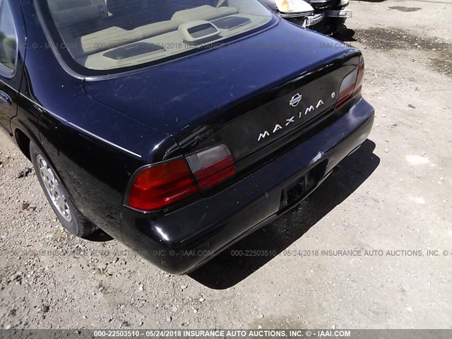 JN1CA21DXTM409856 - 1996 NISSAN MAXIMA GLE/GXE/SE BLACK photo 6