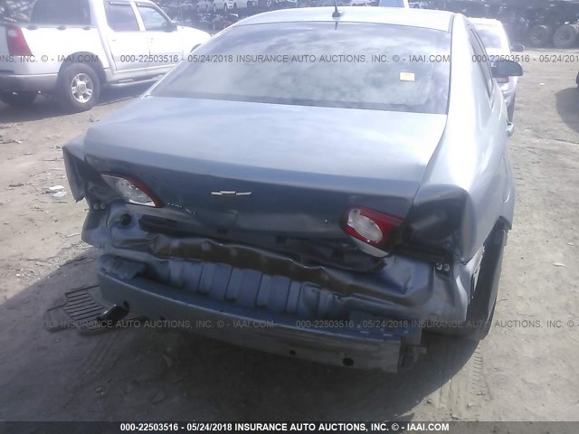 1G1ZH57B884223498 - 2008 CHEVROLET MALIBU 1LT 浅蓝色 照片 6