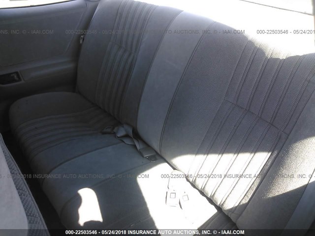 2G4WB14L6P1472972 - 1993 BUICK REGAL CUSTOM BLUE photo 8