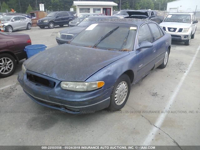 2G4WB52K0W1450384 - 1998 BUICK REGAL LS 蓝色 照片 2