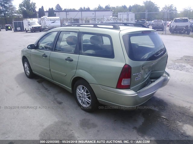 1FAFP36N47W180302 - 2007 FORD FOCUS ZXW/S/SE/SES GREEN photo 3