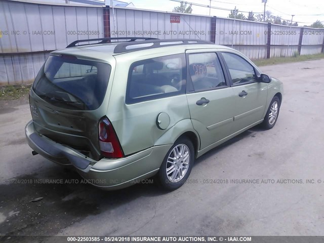 1FAFP36N47W180302 - 2007 FORD FOCUS ZXW/S/SE/SES GREEN photo 4