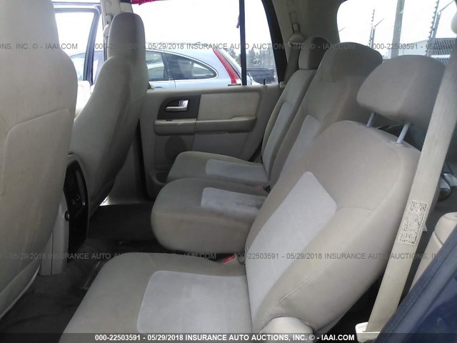 1FMRU15W73LB53522 - 2003 FORD EXPEDITION XLT ლურჯი ფოტო 8