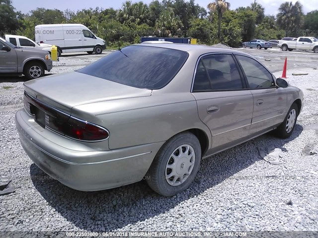 2G4WY55J511107029 - 2001 BUICK CENTURY LIMITED GOLD photo 4