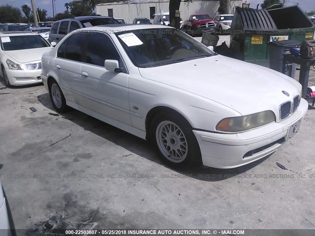 WBADT43452GY43083 - 2002 BMW 525 I AUTOMATIC WHITE photo 1
