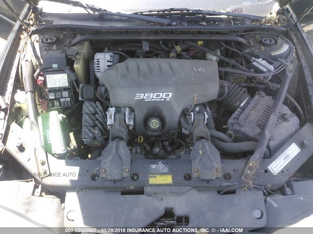 2G1WX12K6Y9375699 - 2000 CHEVROLET MONTE CARLO SS 黑色 照片 10