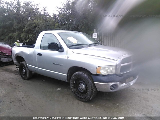 1D7HA16K25J608768 - 2005 DODGE RAM 1500 ST SILVER photo 1