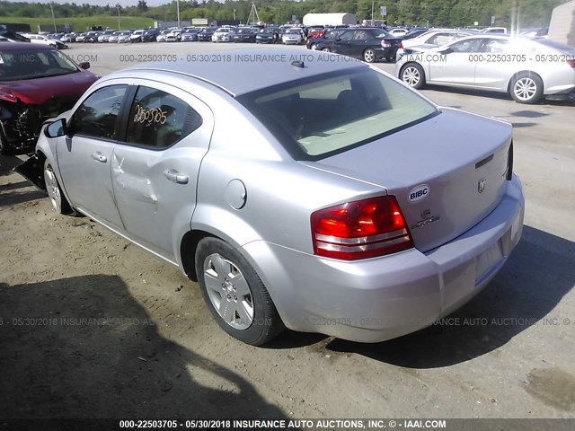 1B3CC4FB1AN107018 - 2010 DODGE AVENGER SXT SILVER photo 3