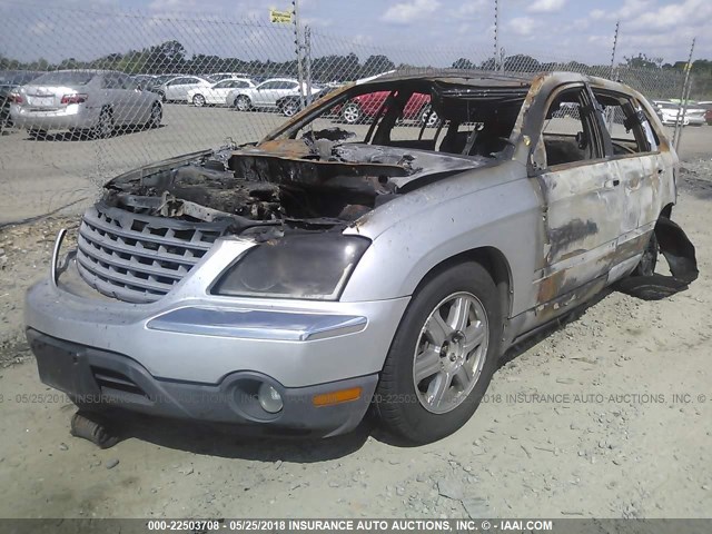 2C8GF68455R546666 - 2005 CHRYSLER PACIFICA TOURING SILVER photo 2