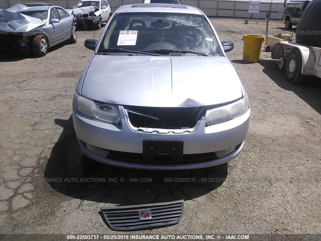 1G8AL55F97Z150405 - 2007 SATURN ION LEVEL 3 SILVER photo 6