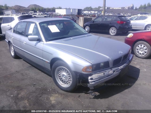 WBAGJ8326WDM10579 - 1998 BMW 740 IL SILVER photo 1