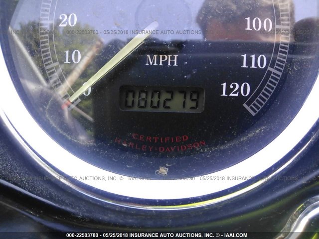 1HD1FCW133Y612878 - 2003 HARLEY-DAVIDSON FLHTCUI BLUE photo 7