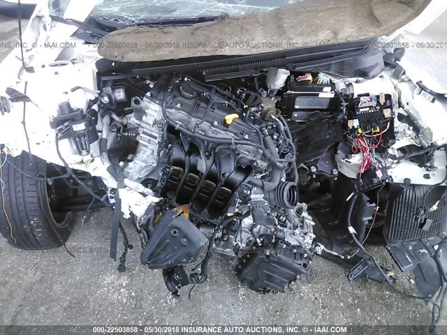 KNAFX4A85E5176793 - 2014 KIA FORTE EX 白色 照片 10