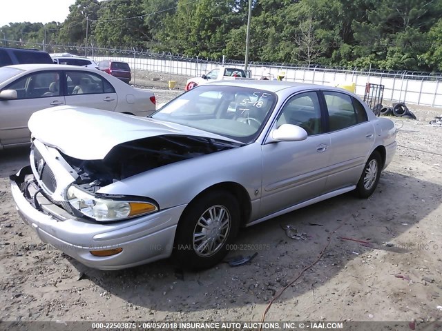 1G4HP52K234192590 - 2003 BUICK LESABRE CUSTOM SILVER photo 2