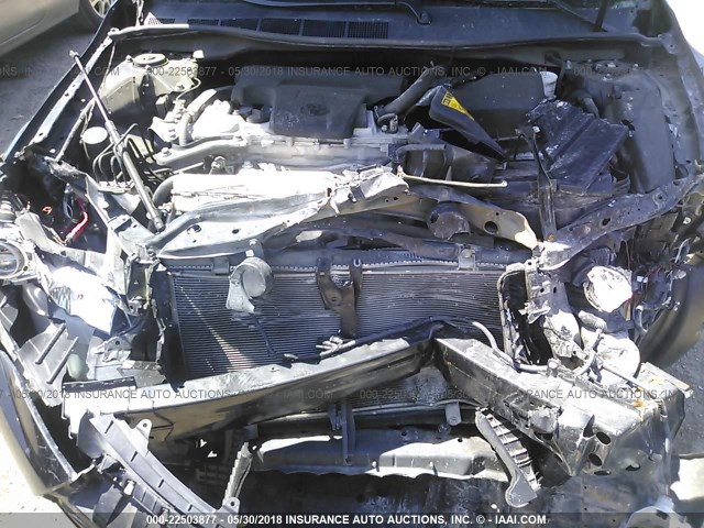 4T1BF1FK7FU001696 - 2015 TOYOTA CAMRY LE/XLE/SE/XSE BLACK photo 10