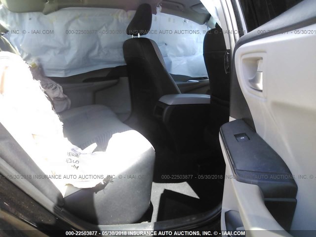 4T1BF1FK7FU001696 - 2015 TOYOTA CAMRY LE/XLE/SE/XSE BLACK photo 8