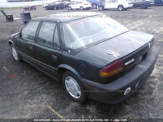 1G8ZH5280SZ383950 - 1995 SATURN SL1 GREEN photo 3