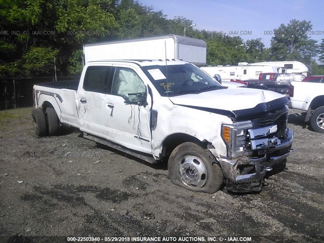 1FT8W3DT9HEC61293 - 2017 FORD F350 SUPER DUTY WHITE photo 1