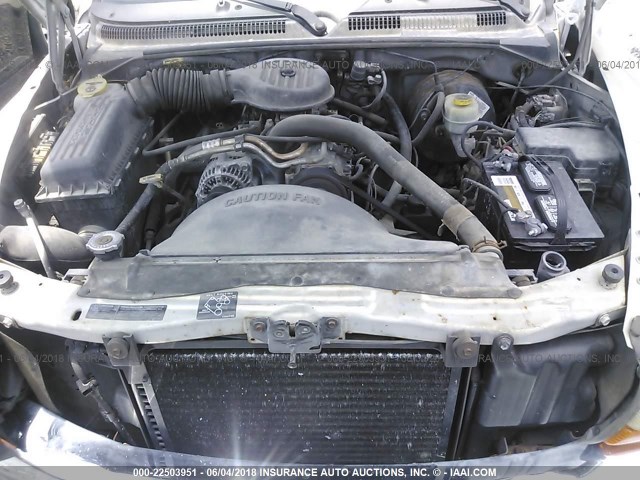 1B7GL22XXXS293044 - 1999 DODGE DAKOTA GRAY photo 10