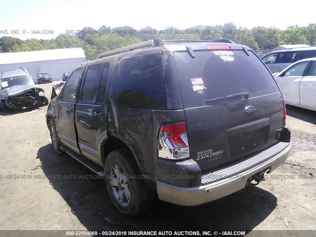 1FMDU74WX5UA85521 - 2005 FORD EXPLORER EDDIE BAUER GRAY photo 3