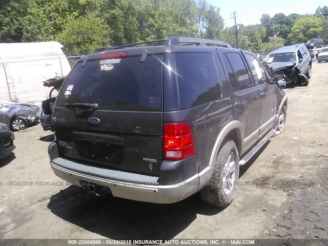 1FMDU74WX5UA85521 - 2005 FORD EXPLORER EDDIE BAUER GRAY photo 4