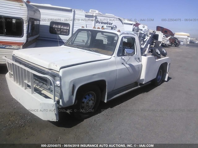 CCL339Z211606 - 1979 CHEVROLET C10 WHITE photo 2