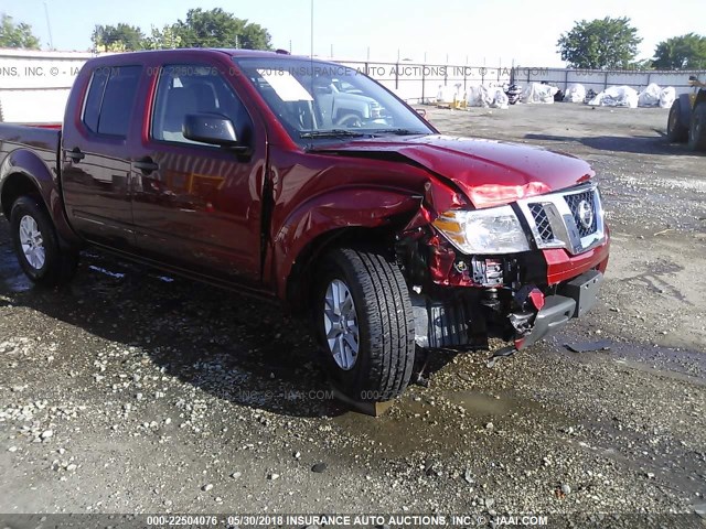 1N6DD0ER8JN716367 - 2018 NISSAN FRONTIER S/SV/SL/PRO-4X RED photo 6